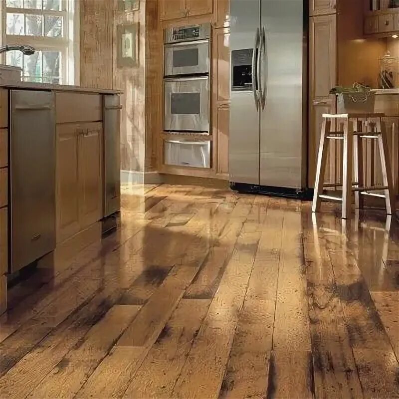 Пол на кухню: обзор материалов и самостоятельный монтаж Wood floor kitchen, Wood