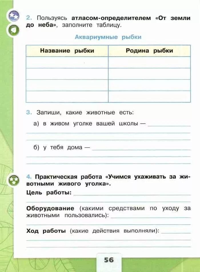 Работа тетрадь 2 класс. Практические работы 2 класс окружающий мир Плешаков. Практическая работа Учимся ухаживать. Окружающий мир практическая работа. Животные живого уголка 2 класс окружающий мир рабочая тетрадь.