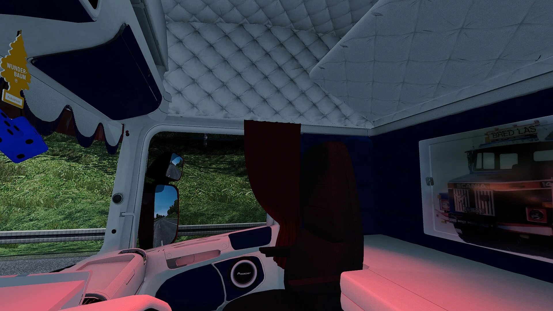 36. Етс 2 ман шторы. Ets scania r730. Шторы для даф 105 етс 2. Ламбрекены для етс 2.