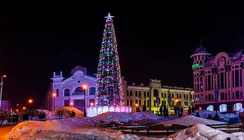 Томск зимой