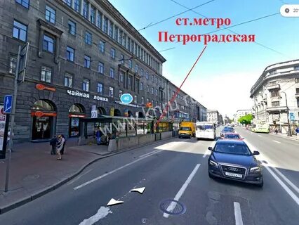 Метро петроградская рядом
