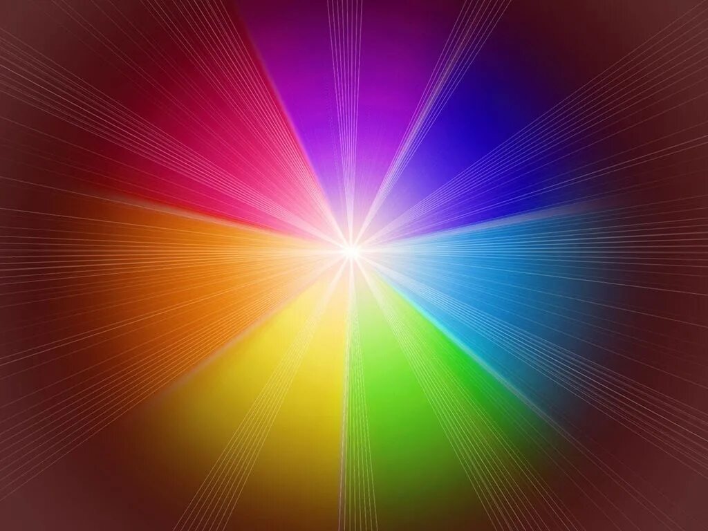 поглощение света. луч какого цвета. тема цветового спектра для детей.