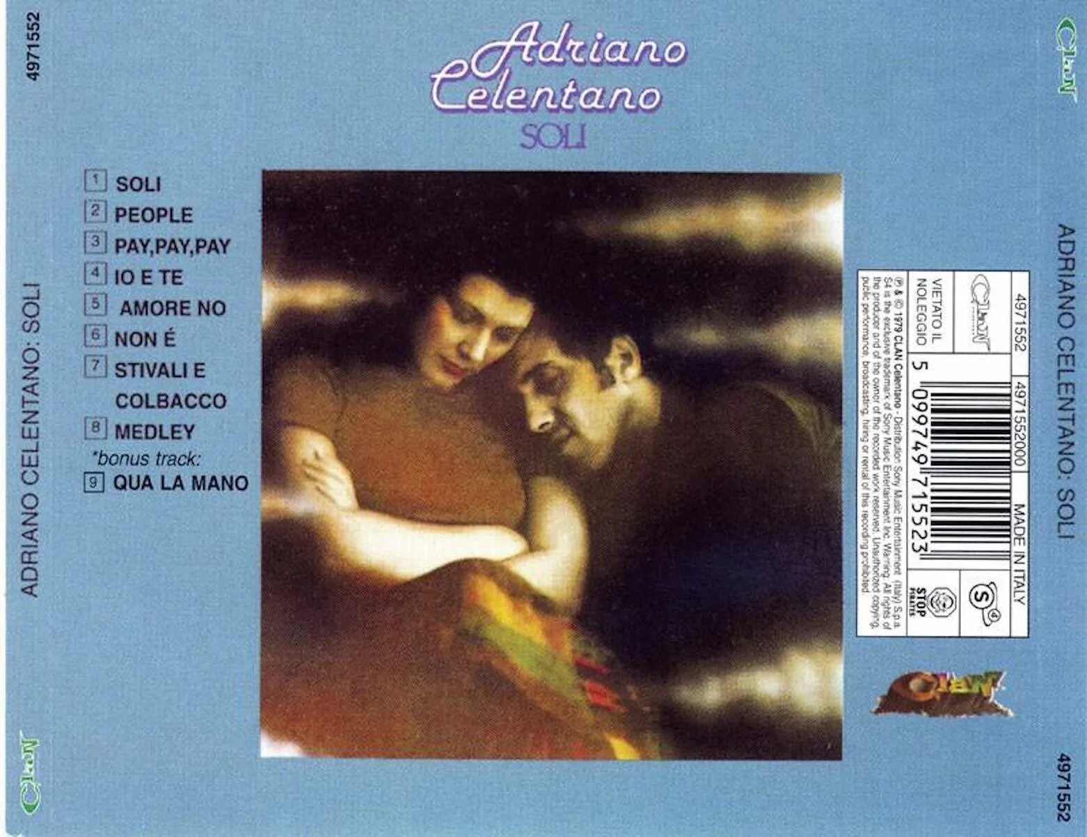 Adriano celentano soli. Адриано челентано – soli обложка. adriano celentano - обложка soli (1979). челентано соли. adriano celentano uh uh.
