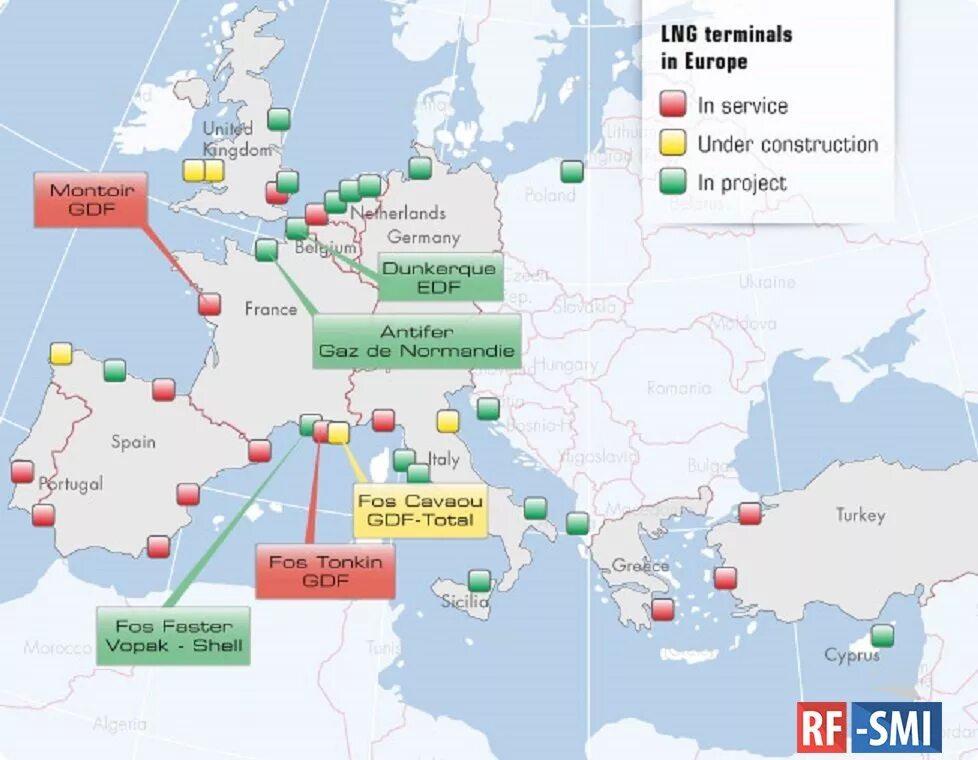 Где находится страна газ. Терминалы по приему сжиженного газа в Европе. Терминалы СПГ В Европе карта. Заводы по сжижению газа в США на карте. СПГ терминалы в Европе 2019 карта.