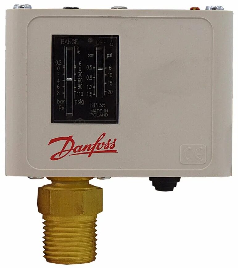 Реле давления прессостат Danfoss KPI 35 G 1/2 (Дания) - купить по выгодной цене 