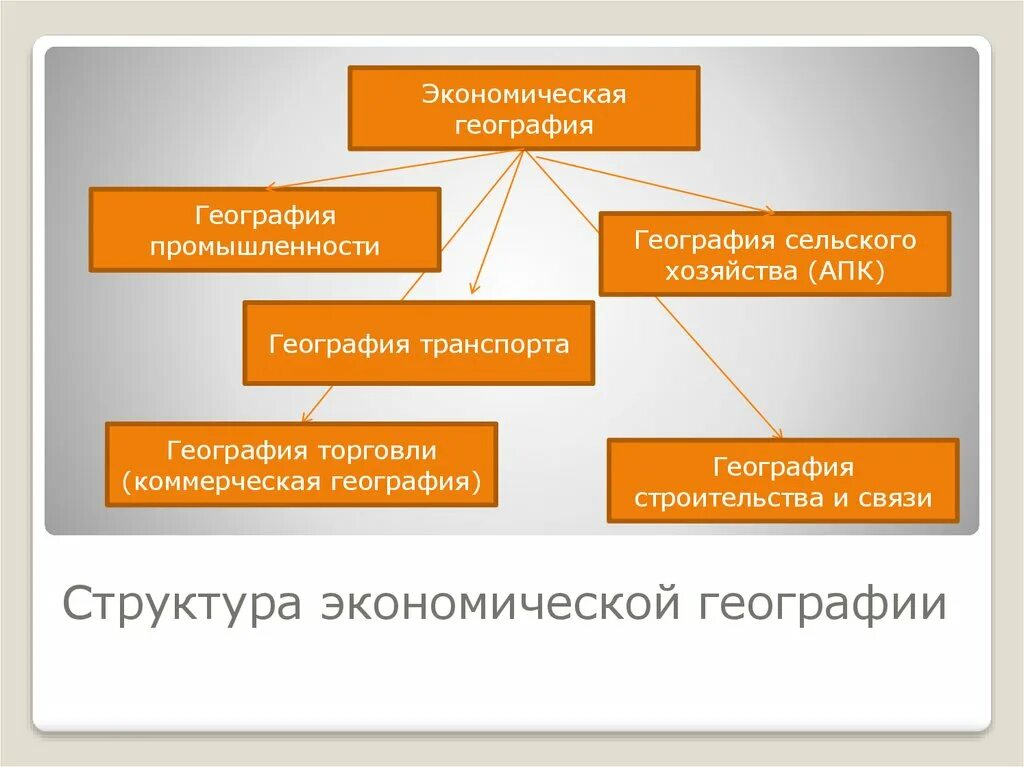 Состав экономики география