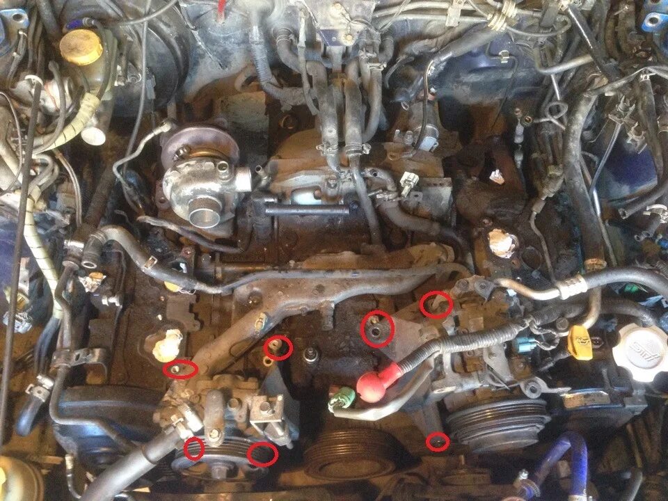SWAP 2.5 atmo - 2.0 turbo - Subaru Legacy (BE/BH/BT), 2 л, 1999 года тюнинг DRIV