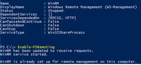 Winrm