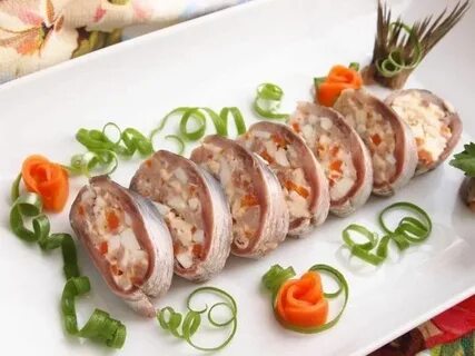 Холодные мясные рыбные закуски