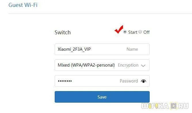 Xiaomi роутер пароль по умолчанию