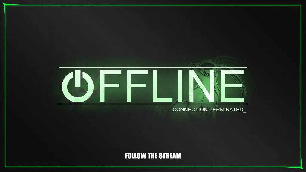 Offline 2.0. Офлайн баннер для Твича. Оффлайн. Стрим офлайн. Надпись стрим офлайн.