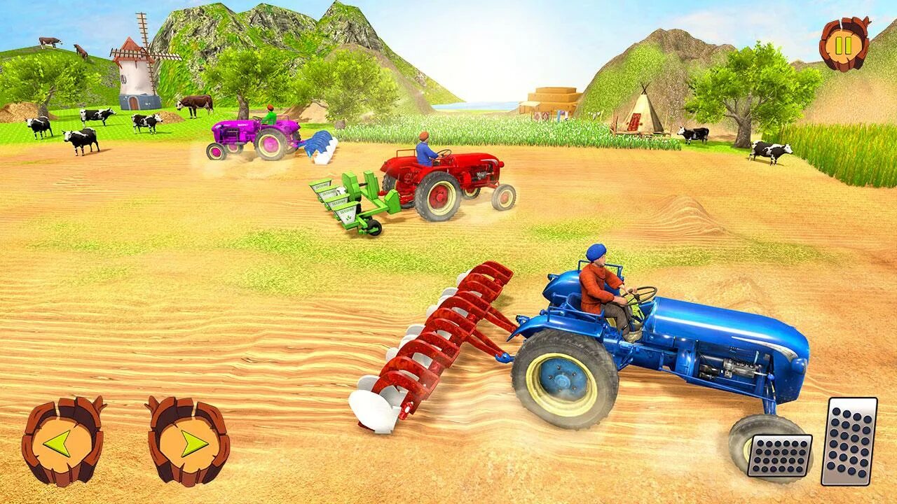 Игры трактора 2024 год. Трактора игры. Игра про трактор на ферме. Гонки на тракторах игра. Детская игра в тракториста.
