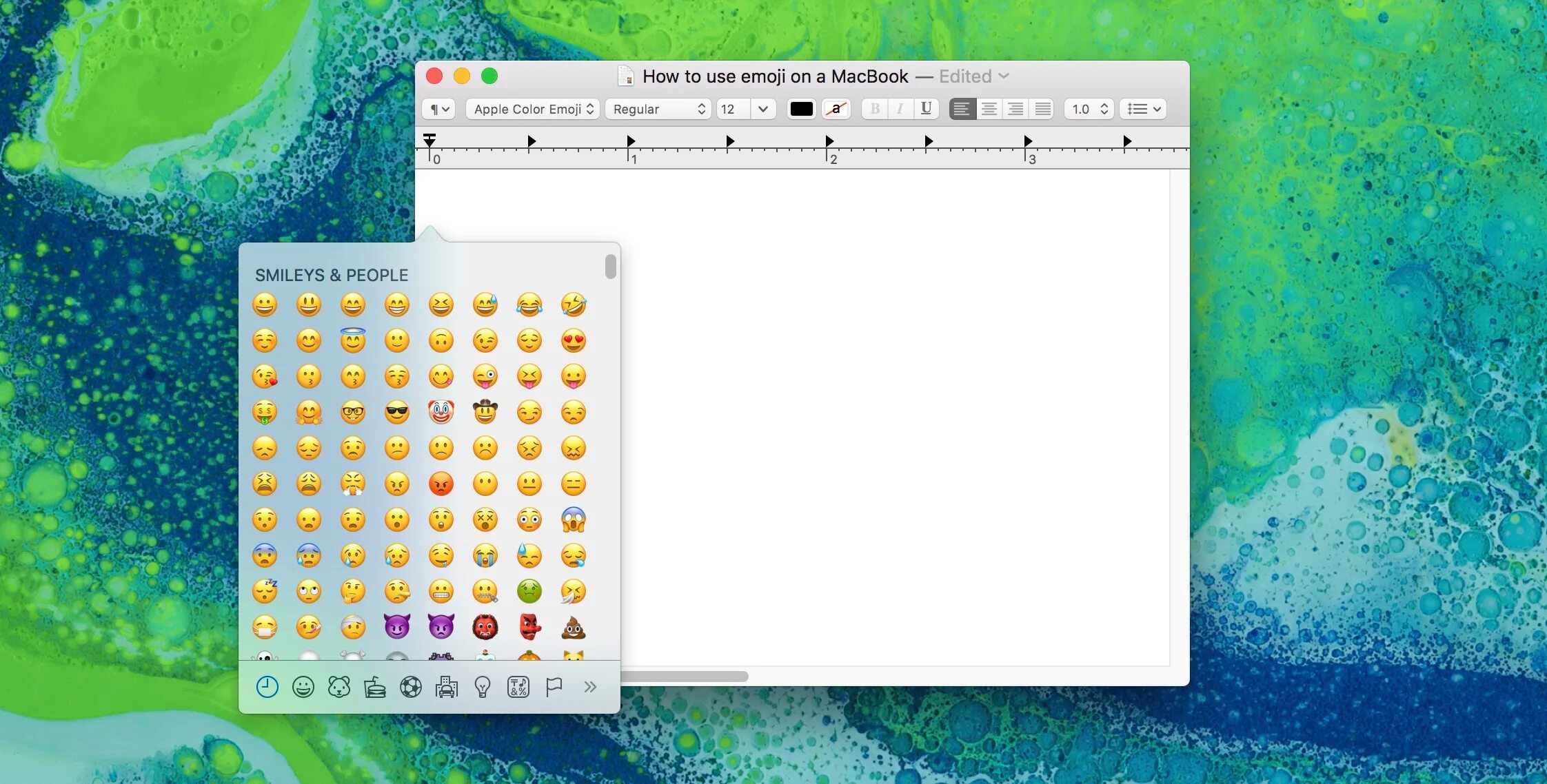 How to use emoji
