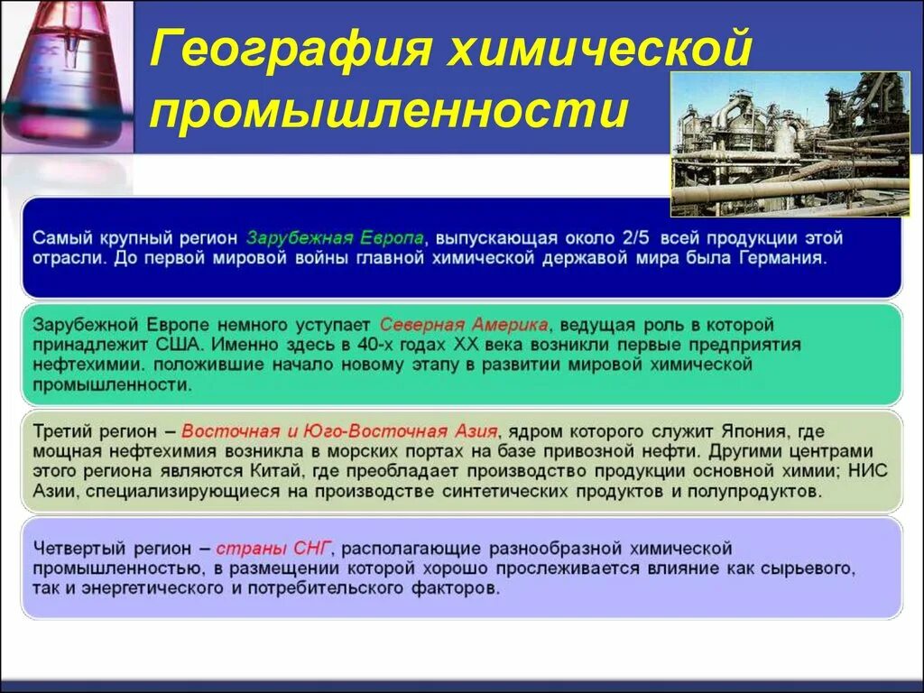 Условия химической промышленности. Отрасли химической промышленности география 9 класс. География химической про мышленности.".