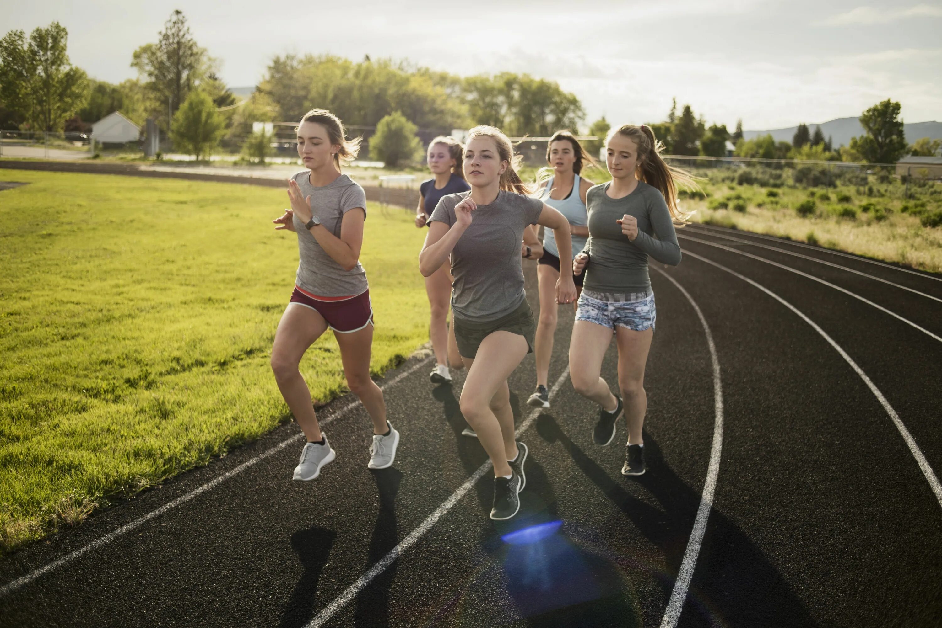 Send running
