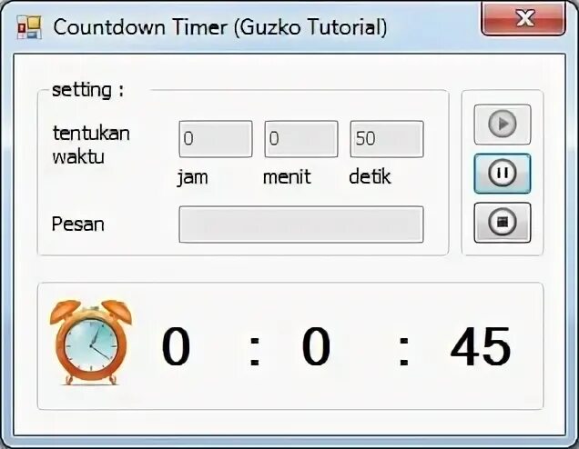 C timing