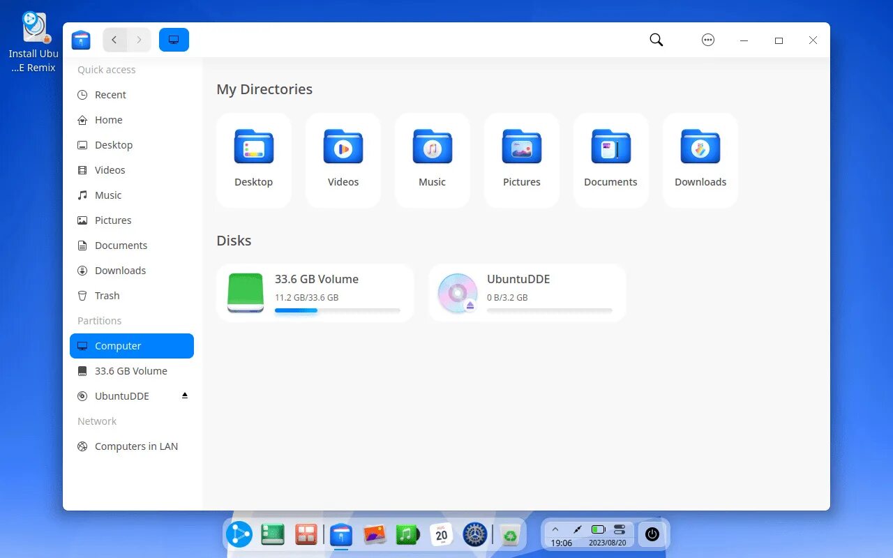 Deepin linux 23. Ubuntu 23.04. linux 23.