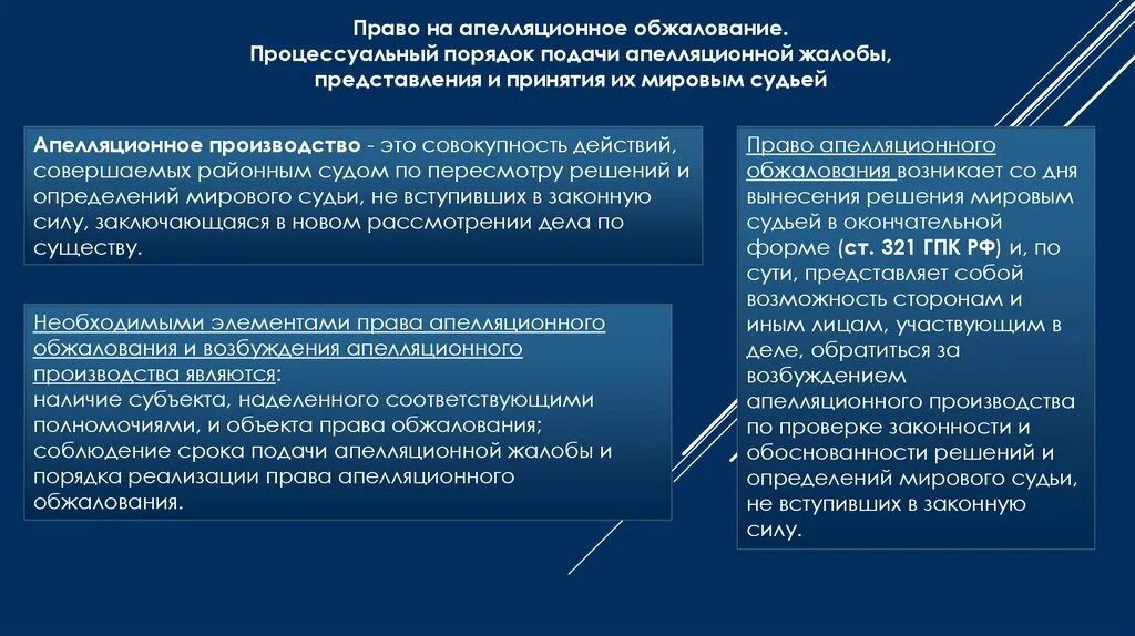 Апелляционное производство по обжалованию судебных постановлений. Порядок обжалования жалобы. Процессуальный порядок подачи жалобы. Порядок апелляционного обжалования судебных решений.