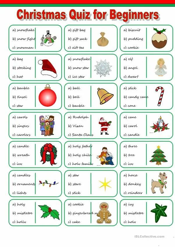 Years in english exercises
