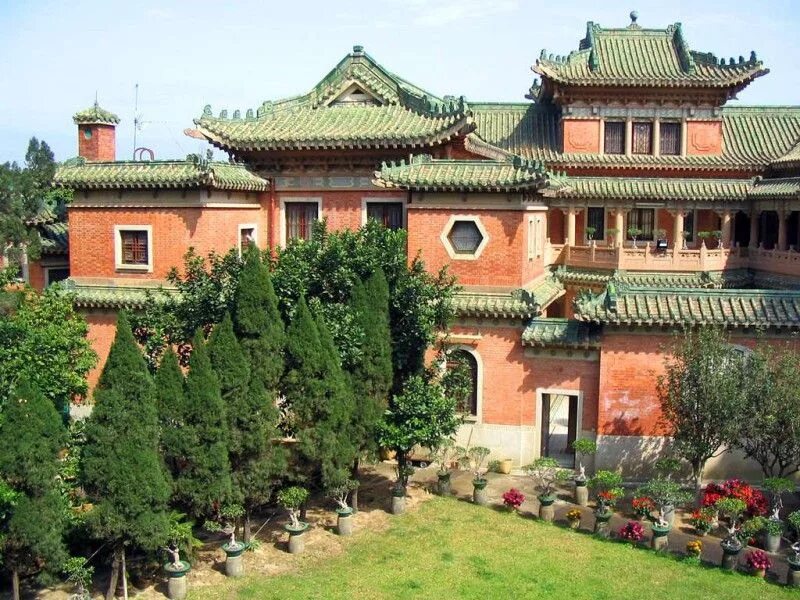 Поместье в древнем Китае. Особняки в древнем Китае. Китайский дом. Традиционный китайский дом.