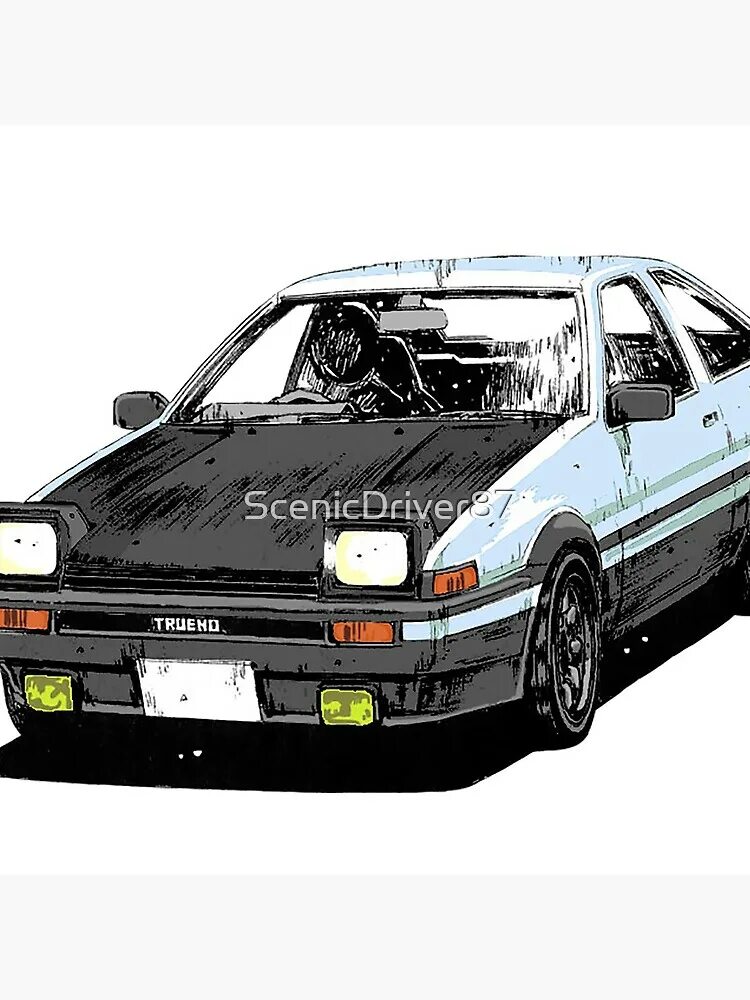 Initial d 86. Toyota ae86 initial d. toyota trueno ae86 такуми. takumi fujiwara ae86. toyota trueno 86 initial d.