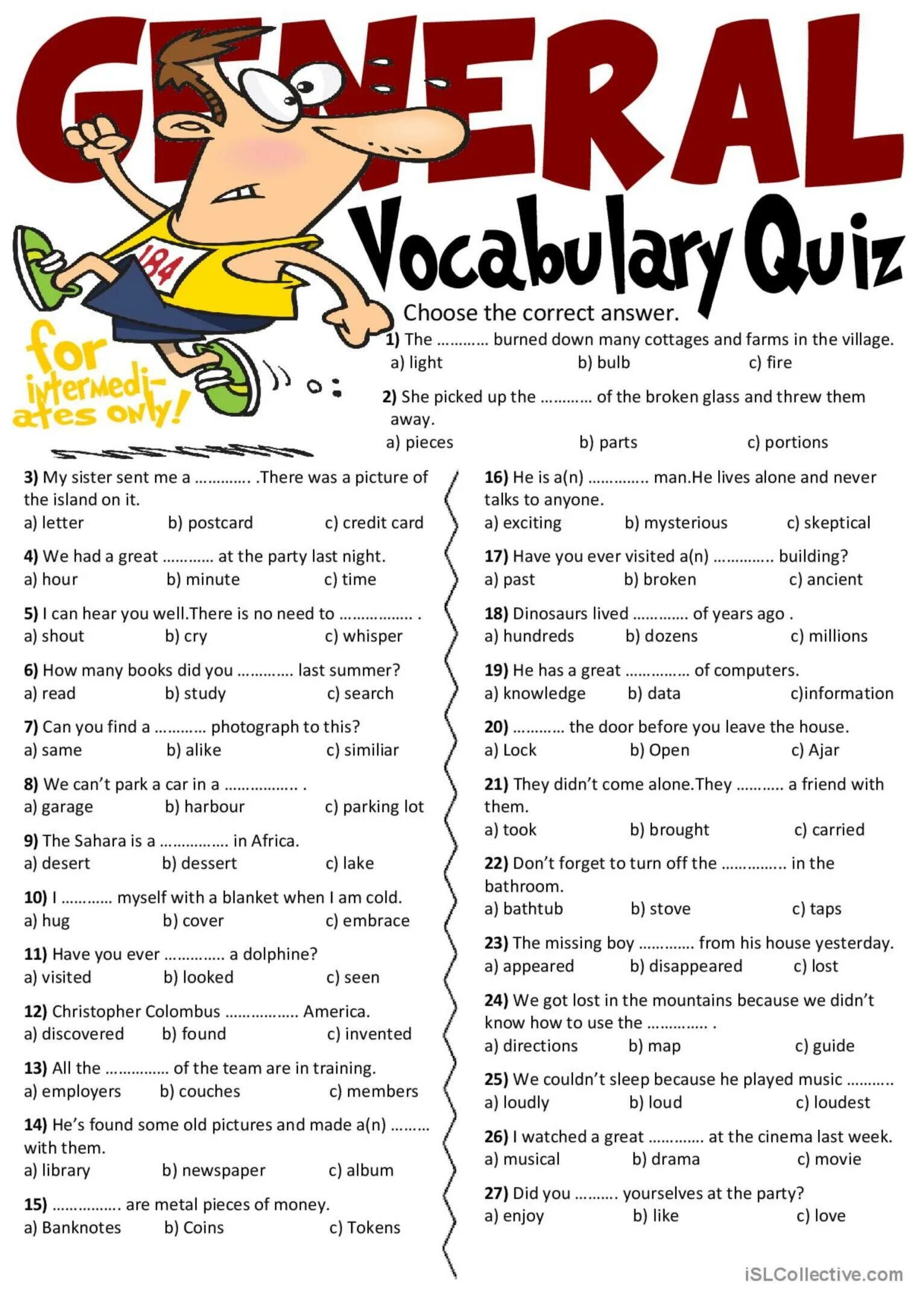 Vocabulary англ Worksheets Intermediate. Английский задания Upper Intermediate. Английский язык Vocabulary Test upperintermediat.