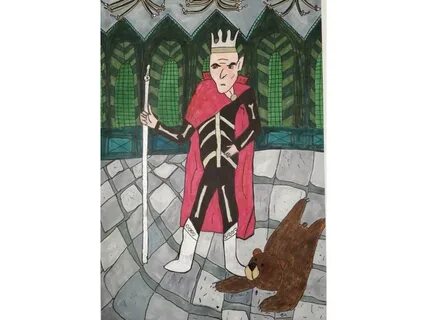 Кощей бессмертный рисунок