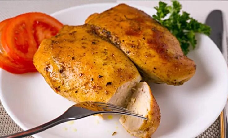 Куриные грудки в фольге в духовке запеченные рецепт фото пошагово и видео - 1000