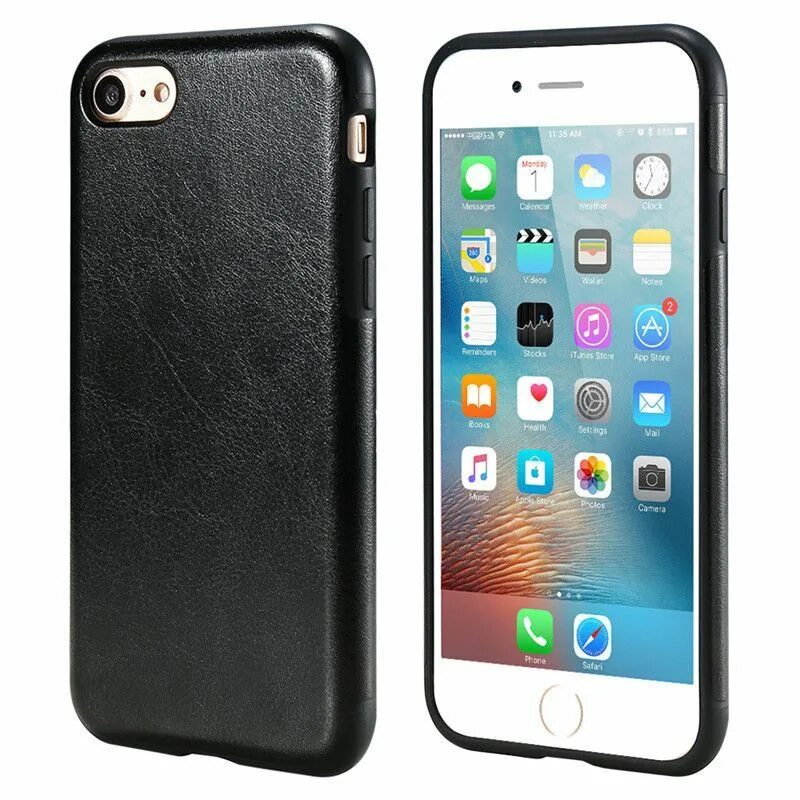 Чехол кожаный iphone 8 Plus оригинал. Iphone 7s Case Black. Чехол на айфон 7 черный. Чехол iphone 6s оригинал чёрный. Чехлы на айфон 7 плюс