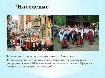 Этнический состав финляндии