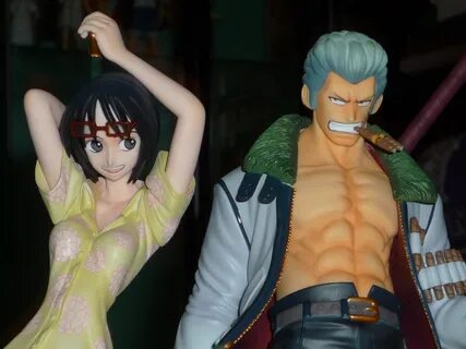 'Tashigi and Smoker' by Astaroth (megahouse one_piece smoker tash...