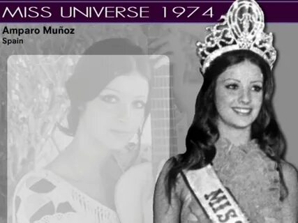 Amparo munoz miss universe