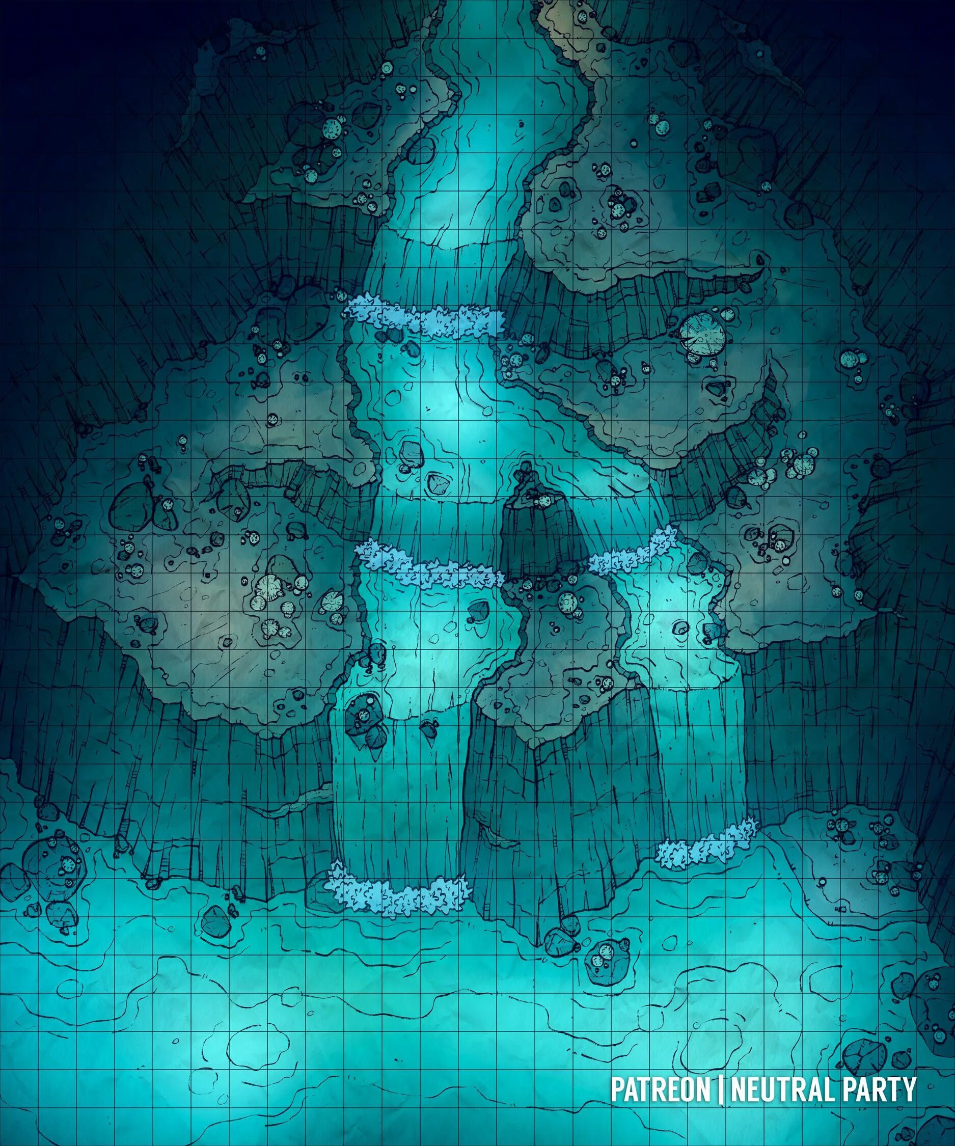 Cave map. Underdark DND на карте. Подводная карта ДНД. Пещера Battle Map. Андердарк ДНД карта.