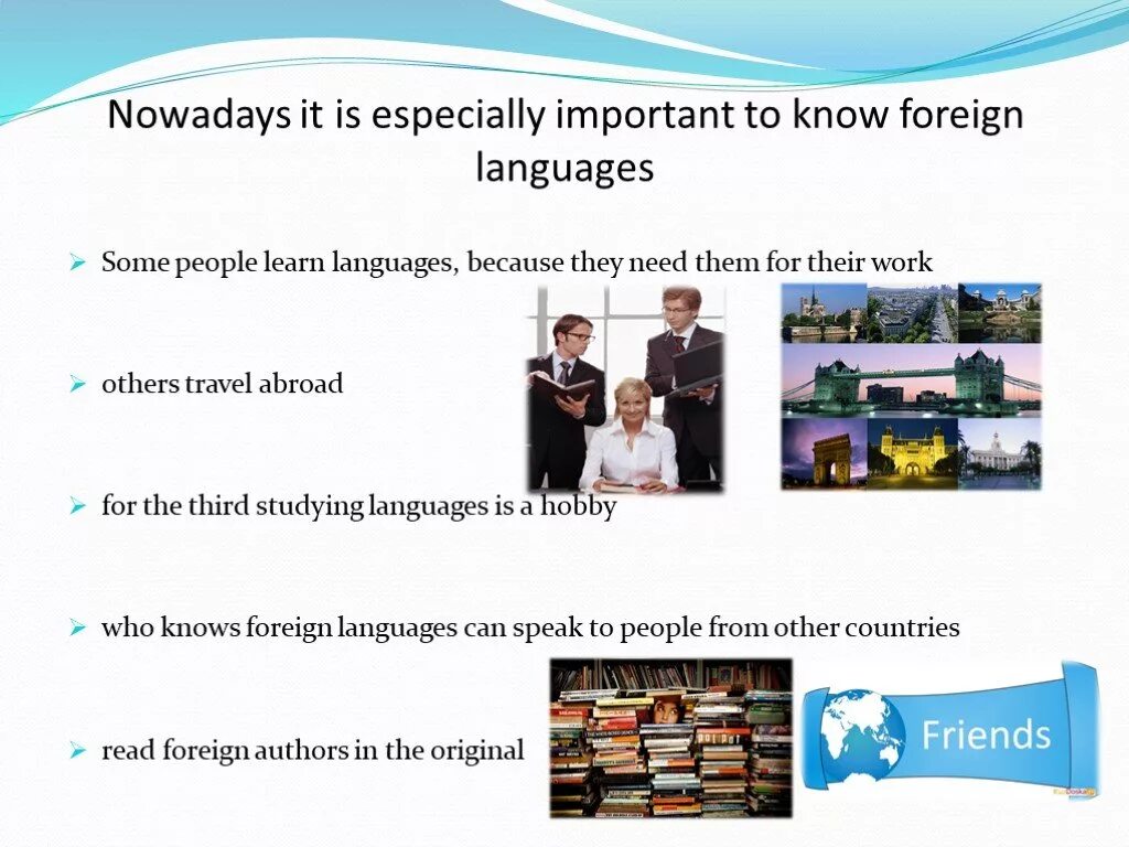 Why lots of people learn foreign languages. We learn Foreign languages презентация. Топик на тему Foreign languages. Эссе Foreign language in our Life. Why people learn Foreign languages эссе.