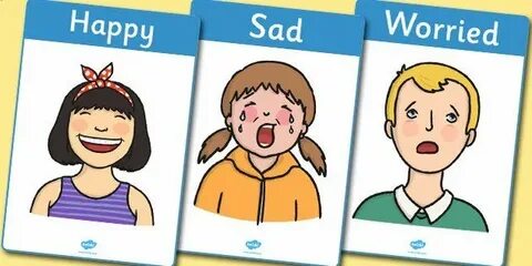 Happy worried