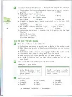 Write these sentences in the right