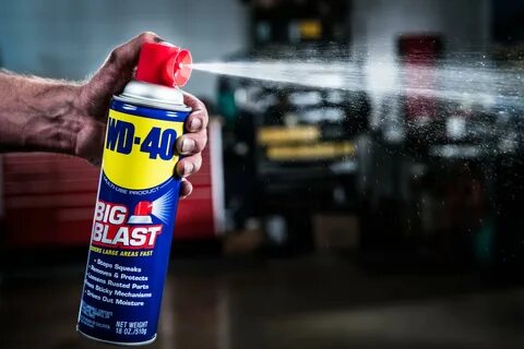 Wd 40 можно смазать велосипед