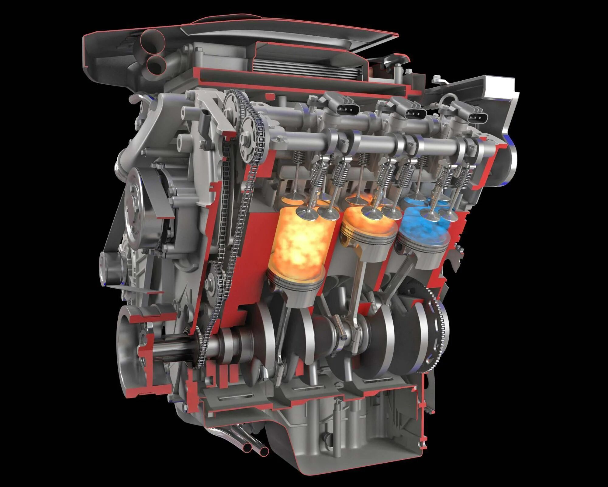 Какова работа двигателя. 3d модель двигателя hr12ddr. V6 Тип моторов. 3d модель двигателя к9к. V6 двигатель изнутри.