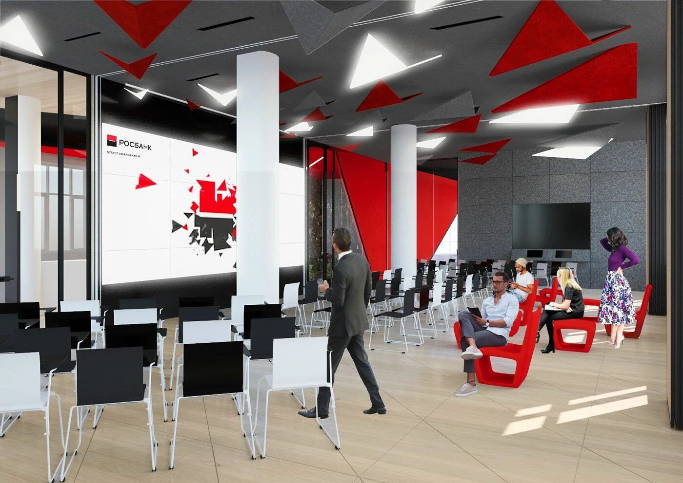 Росбанк офис в москва сити. Офис rosbank. Росбанк офис. Росбанк стенды на выставках. Росбанк работа офисов.
