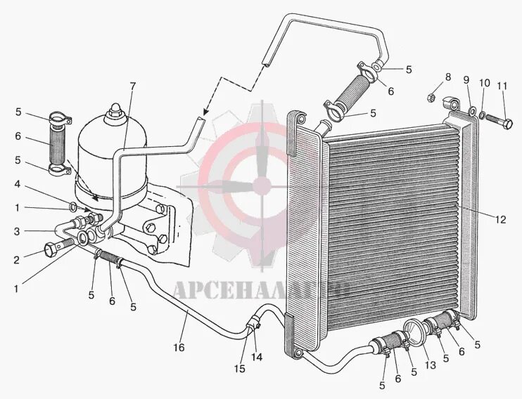 Фильтр масляного радиатора МТЗ 82. Трубка центрифуги на масляный радиатор соединение МТЗ 80. Трубка масляного радиатора МТЗ 82.1. Фильтр масляного радиатора МТЗ 80.