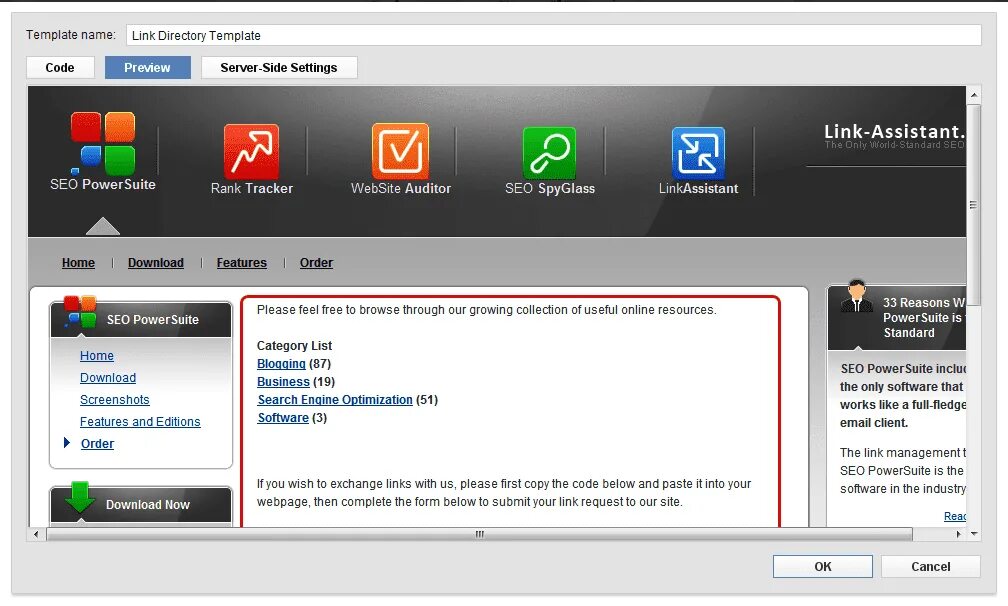 Get template directory