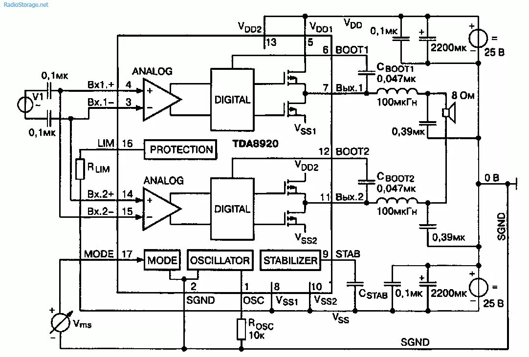 Схема усилителя класса d. Tda8920j микросхемы. Усилитель НЧ на TDA 8920. Микросхема tda8920bj даташит. Tda8950 схема усилителя мощности.