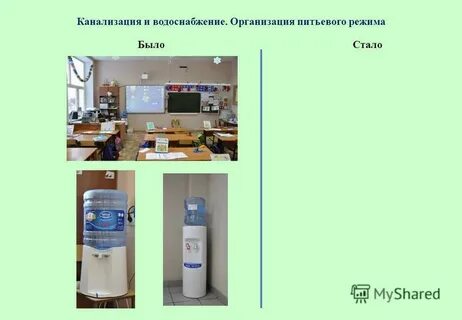 Вода для организации питьевого режима
