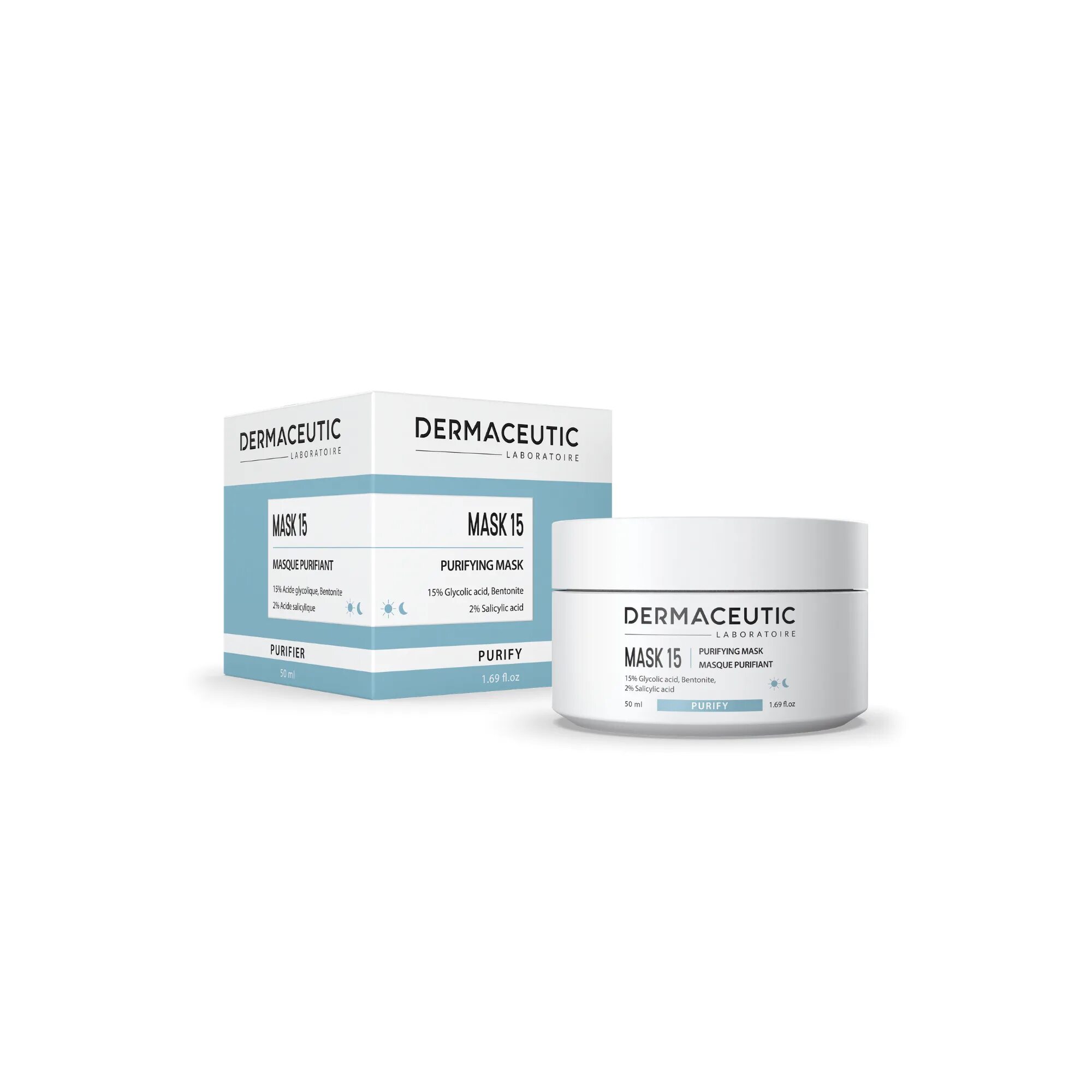 Dermaceutic Mask 15 50 ml. Очищающая маска Mask 15 50мл. Гликолевая маска для лица. Себорегулирующая очищающая маска Purifying Mask.