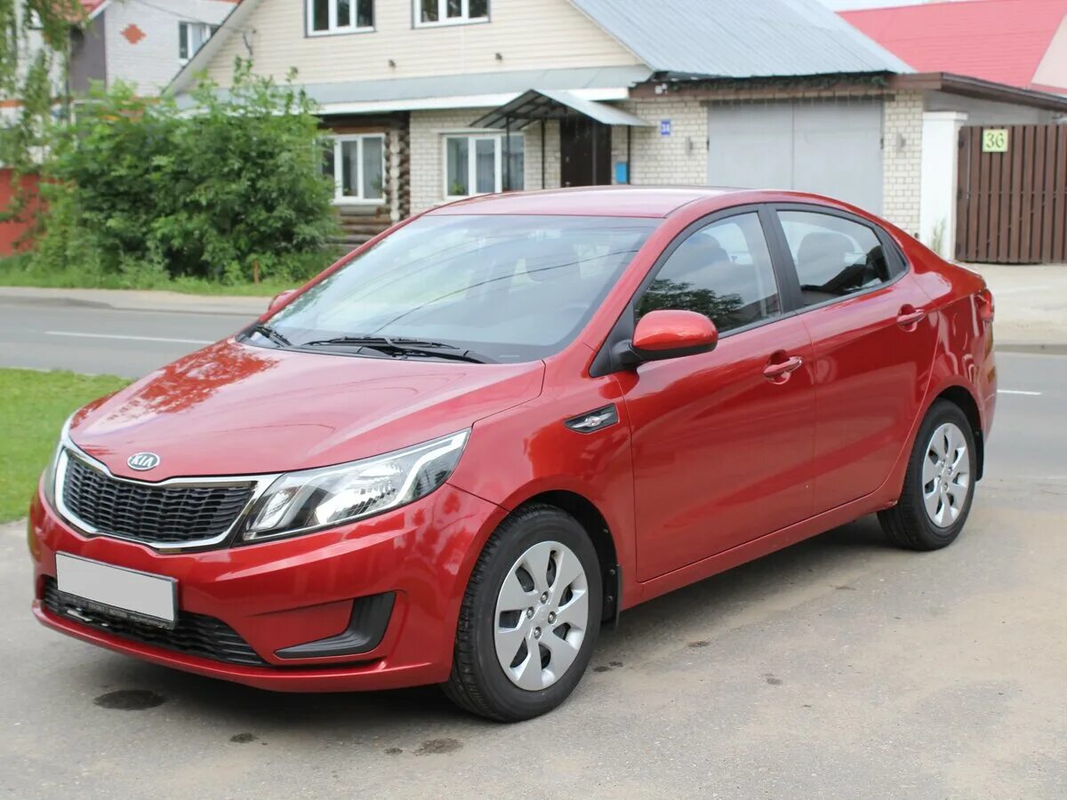 KIA Rio (3G) 1.6 бензиновый 2011 Серебряный серфер) на DRIVE2