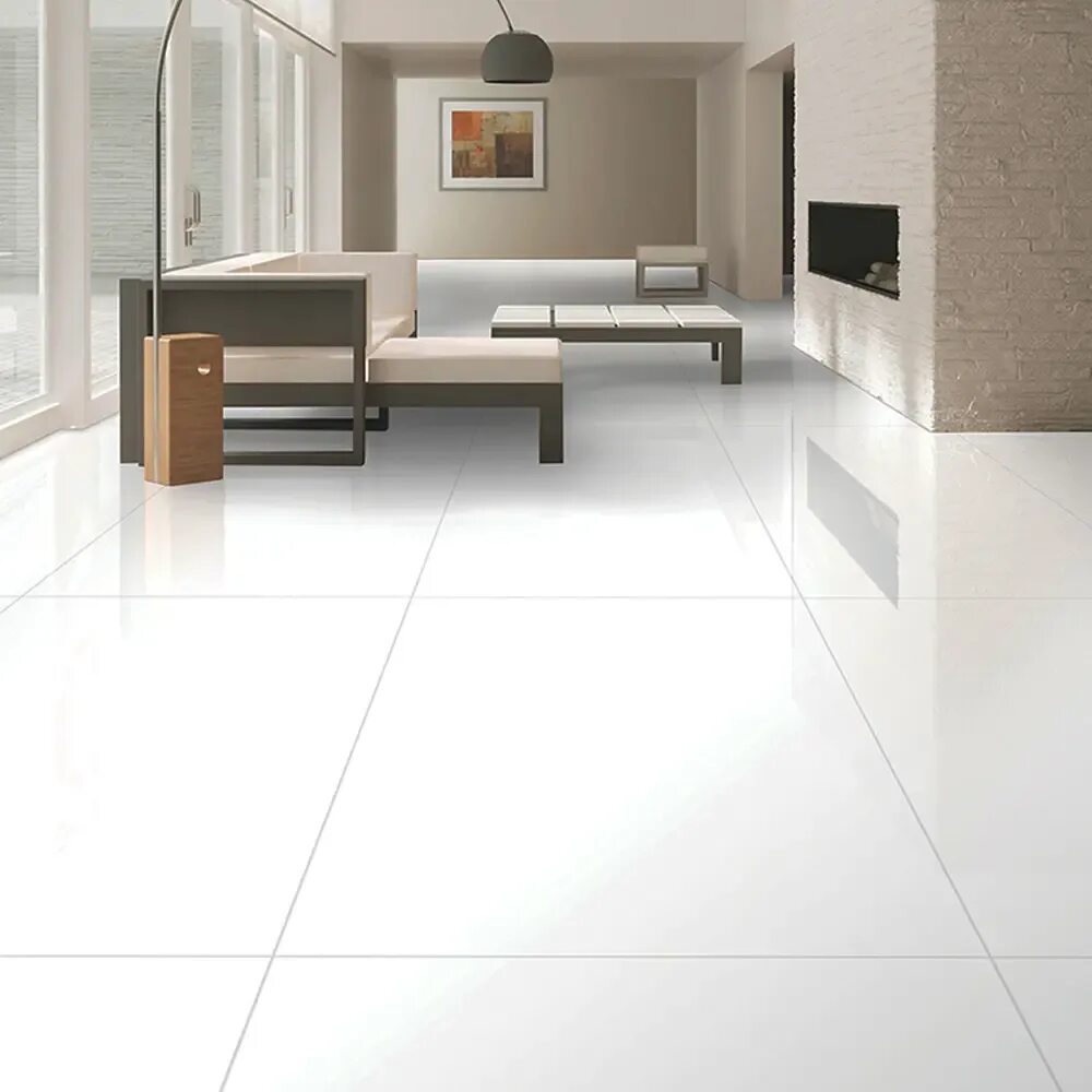 Alexandra White Polished 60x120 ITT Ceramic - Керамогранит АйТиТи Керамик Алекса