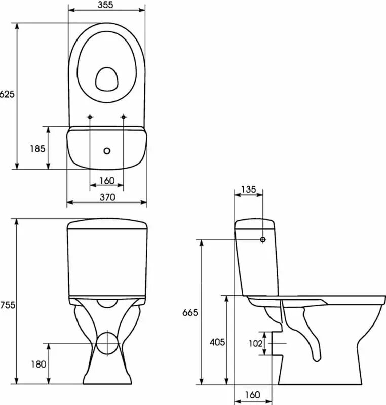 Унитаз Cersanit Merida mr011. Унитаз с бачком напольный Cersanit Capri p-ko-c011-3/6-d с горизонтальным выпуском. Cersanit унитаз компакт габариты. Габариты унитаза компакт с бачком. Какие бывают размеры унитазов