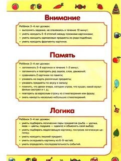 Что может делать ребенок в 4 года