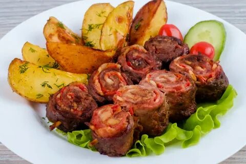 Мясные фаршированные