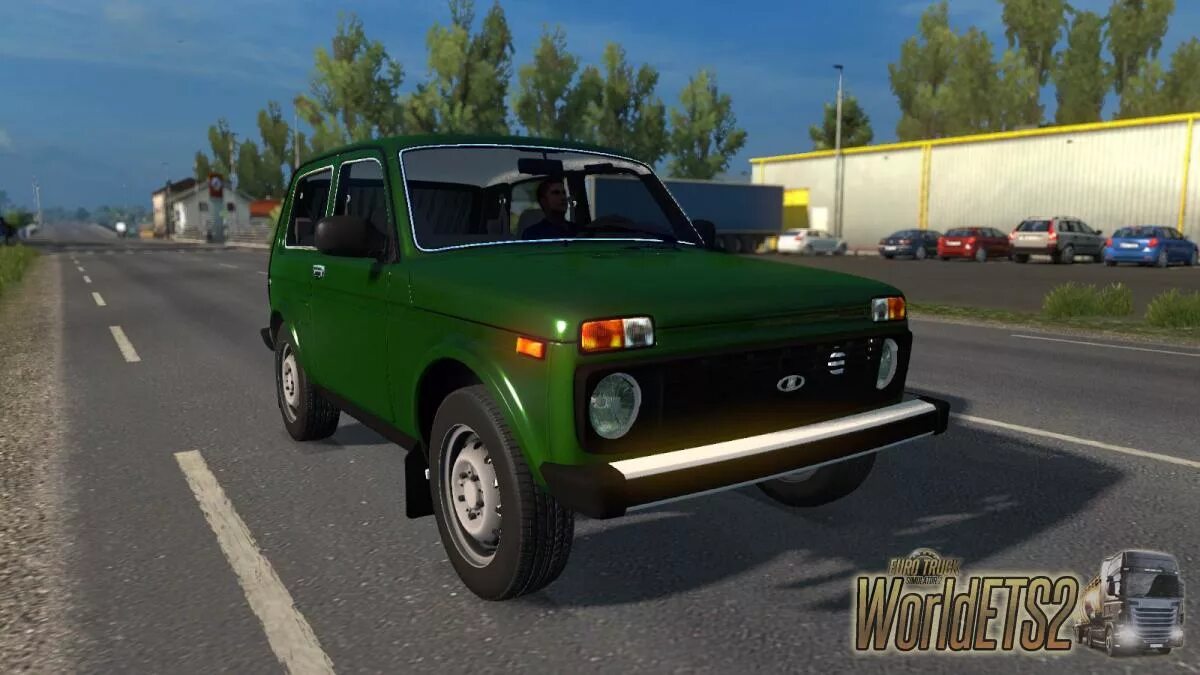 Мод на легковушку. ВАЗ-21213 Нива. Нива 2x2. Niva car Simulator 2.